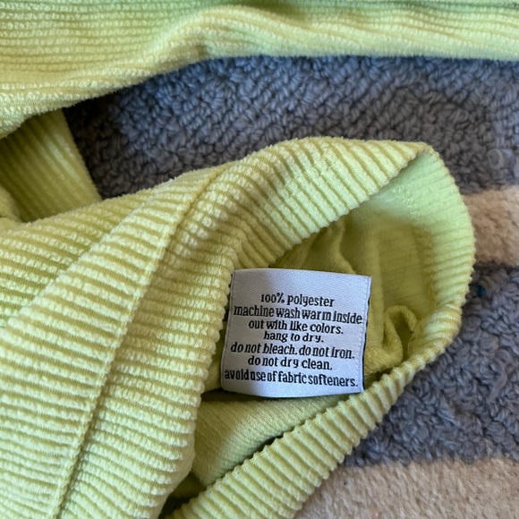 Dudley stephens 4T lime green/yellow fleece - Picture 5 of 6